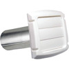 Dundas Jafine ProVent 6 In. White Louvered Dryer Vent Hood BLH6WZW 273377
