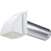 Dundas Jafine ProMax 4 In. White Plastic Dryer Vent Hood (Bulk) Pack of 12 PMH4WZW 266349