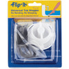 PPP Flip-it Fit All Bathtub Drain Stopper with Chrome Finish 10-100 447110
