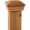 Deckorators 4 In. x 4 In. Cedar Press-On Post Cap 72262 160206