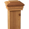 Deckorators 6 In. x 6 In. Cedar Press-On Post Cap 72893 160209