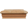 Deckorators 6 In. x 6 In. Cedar Press-On Post Cap 72893 160209