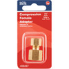 Do it 1-4 In. x 1-4 In. Brass Union Compression Adapter 458267 458267
