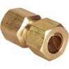 Do it 3/8 In. x 1/4 In. Brass Union Compression Adapter 458276
