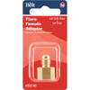Do it 1-4 In. x 1-4 In. Brass Female Flare Adapter 458740 458740