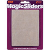 Magic Sliders 6 In. x 4-1-2 In. Oatmeal Felt Sheet,(2-Pack) 63040 224082