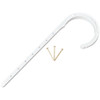 Oatey 1-1-2 In. x 7-1-2 In. ABS J-Hook Pipe Hook (4-Pack) 33760 403423
