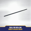 Irwin 5-32 In. x 6 In. M-2 Black Oxide Extended Length Drill Bit 66710 304247