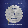 Irwin Steel 10 In. 80-Tooth Ripping-Crosscutting Circular Saw Blade 11270ZR 307777
