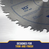 Irwin Steel 10 In. 80-Tooth Ripping-Crosscutting Circular Saw Blade 11270ZR 307777