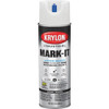 Krylon Mark-It 731608 Industrial WB APWA Brilliant White Inverted Marking Paint 780249