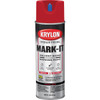 Krylon Mark-It 730208 Industrial SB APWA Red Inverted Marking Paint 730208 774353