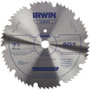 Irwin Steel 7-1/4 In. 60-Tooth Ripping/Crosscutting Circular Saw Blade 11240