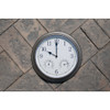 Acurite 13.5" Metal Indoor-Outdoor Clock Thermometer 00920A4 650236
