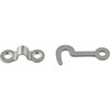 National Hardware Satin Nickel Decorative Hook and Staple (2 Count) N211-017