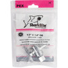 SharkBite 1-2 In. CF X 1-4 In. OD Chrome Ice Maker Valve 23056LF 461687