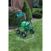 Best Garden 300 Ft. x 5-8 In. Green Metal 4-Wheel Portable Hose Reel TC4703N 712795