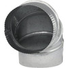 Imperial 30 Ga. 6 In. Round Galvanized Adjustable Elbow GV0296-C 409631
