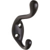National Hardware Heavy-Duty Oil Rubbed Bronze Coat & Hat Hook N330-886