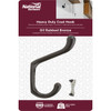 National Hardware Heavy-Duty Oil Rubbed Bronze Coat & Hat Hook N330-886 215181