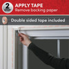 Frost King 62 In. x 210 In. Indoor Shrink Film Window Kit V75H 282960