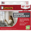 Frost King 42 In. x 62 In. Indoor Shrink Film Window Kit V73H