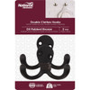 National Hardware Oil Rubbed Bronze Double Clothes Hook (2-Pack) N330-829 215109