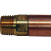 Prier 1-2 In. SWT x 1-2 In. IPS x 4 In. Frost Free Wall Hydrant 378-04 407372