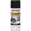 Rust-Oleum 12 Oz. Gloss Black Farm & Implement Spray Paint 280123 772502