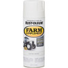 Rust-Oleum 12 Oz. Gloss White Farm & Implement Spray Paint 280132 772498