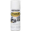 Rust-Oleum 12 Oz. Gloss White Farm & Implement Spray Paint 280132 772498