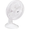 Denali Aire 6 In. 2-Speed Black Convertible 2-in-1 Clip-On Desk Fan 1DAFD6E 523488