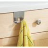 iDesign Stainless Steel 2-3-4 In. Over-the-Door Hook 29430 625523