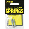 Prime-Line Handyman 0.035 Ga 1-4 In. x 1-1-2 In. Extension Spring (2-Pack) SP 9600 748436