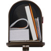 Gibraltar Elite T1 Bronze Steel Rural Post Mount Mailbox E1100BZAM 200491