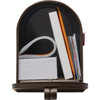 Gibraltar Elite T1 Bronze Steel Rural Post Mount Mailbox E1100BZAM 200491