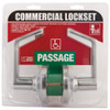 Tell Commercial Satin Chrome Passage Door Lever CL100013 243825