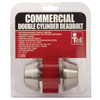 Tell Satin Stainless Steel Commercial Double Cylinder Deadbolt CL100056 243876