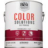 Do it Best Color Solutions Latex Self-Priming Flat Interior Wall Paint, Ultra White, 1 Gal.