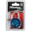 Master Lock 1-7-8 In. Laminated Steel Combination Lock 1530DCM 250090