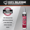 DAP 9.8 Oz. Kitchen And Bath 100% Silicone Sealant, Clear 7079808648 791303