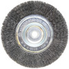 Weiler Vortec 6 In. Crimped, Fine 5/8 Bench Grinder Wire Wheel 36002