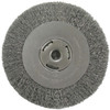 Weiler Vortec 8 In. Crimped Bench Grinder Wire Wheel 36006