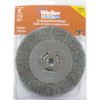 Weiler Vortec 8 In. Crimped Bench Grinder Wire Wheel