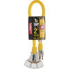 Yellow Jacket 2 Ft. 12/3 Contractor Grade Power Block Extension Cord 2882
