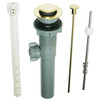 Do it Best 1-1/4 In. Polished Brass Pop-Up Assembly B820-70PB