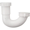Do it Best 1-1-2 In. White Plastic Sink Trap J-Bend with Reducer Washer DIB20662 494909