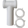 Do it Best 1-1-2 In. White Polypropylene Center Outlet Tee DIB66-7W 403218