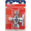 Do it Best 5-8 In. OD x 3-8 In. OD x 1-4 In. OD Quarter Turn Angle Valve DIB2904LF 456358