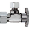 Do it Best 5/8 In. OD x 1/4 In. OD Quarter Turn Angle Valve DIB123LF